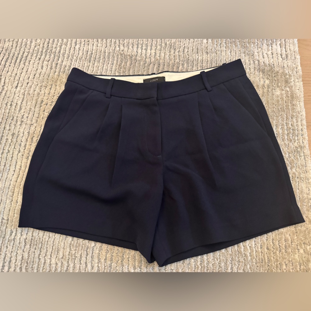 J.Crew size 4 navy button shorts women’s